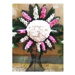 تاج گل مهربانی دو طبقه کد 005